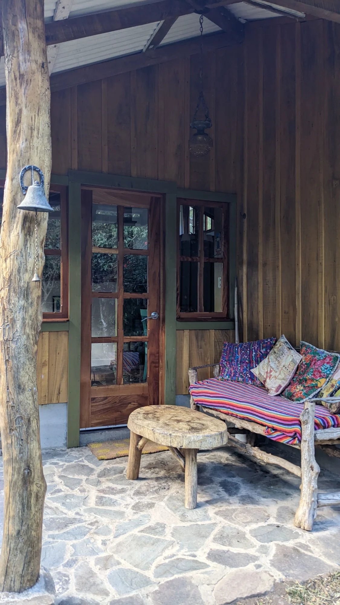 Outdoor patio entrance